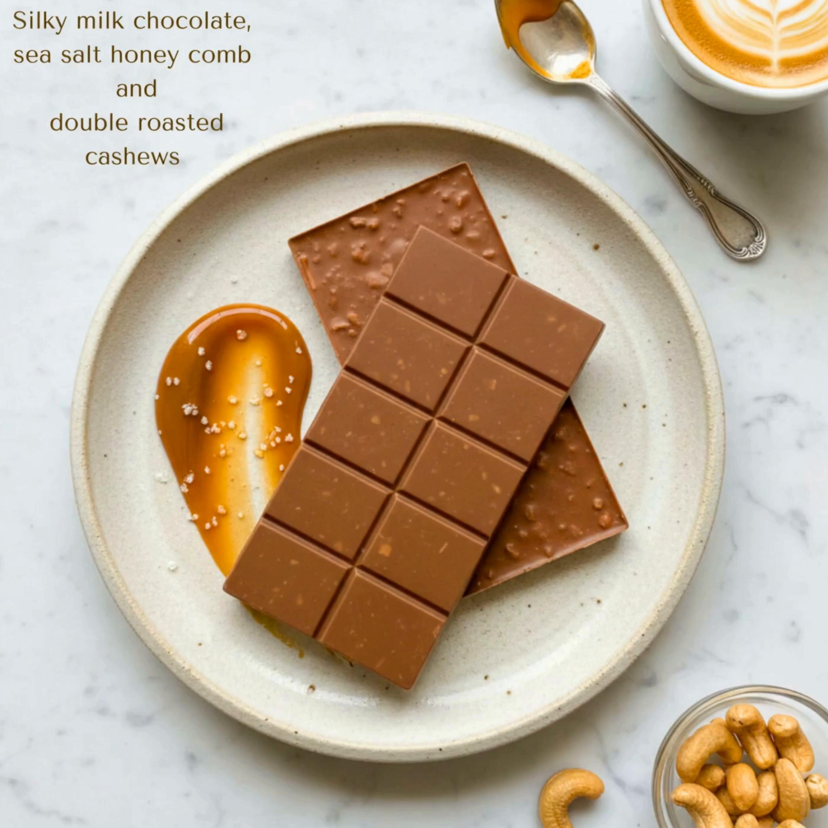 Salted Milk Chocolate cashew